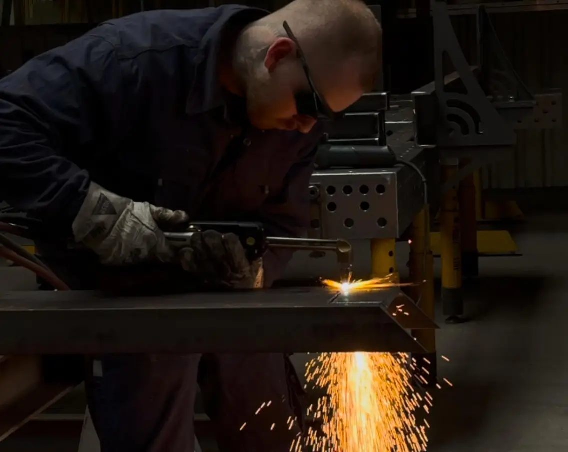 Metallbaumeister Kevin Plaisier, Inhaber von Stahl- und Metallbau Plaisier in Horneburg