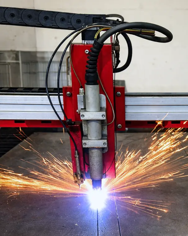 CNC-Plasmaschneiden von Stahl bis 50 mm – Metallbau Plaisier Horneburg